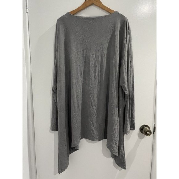 My Size Plus Size L Grey Top - Picture 5 of 7